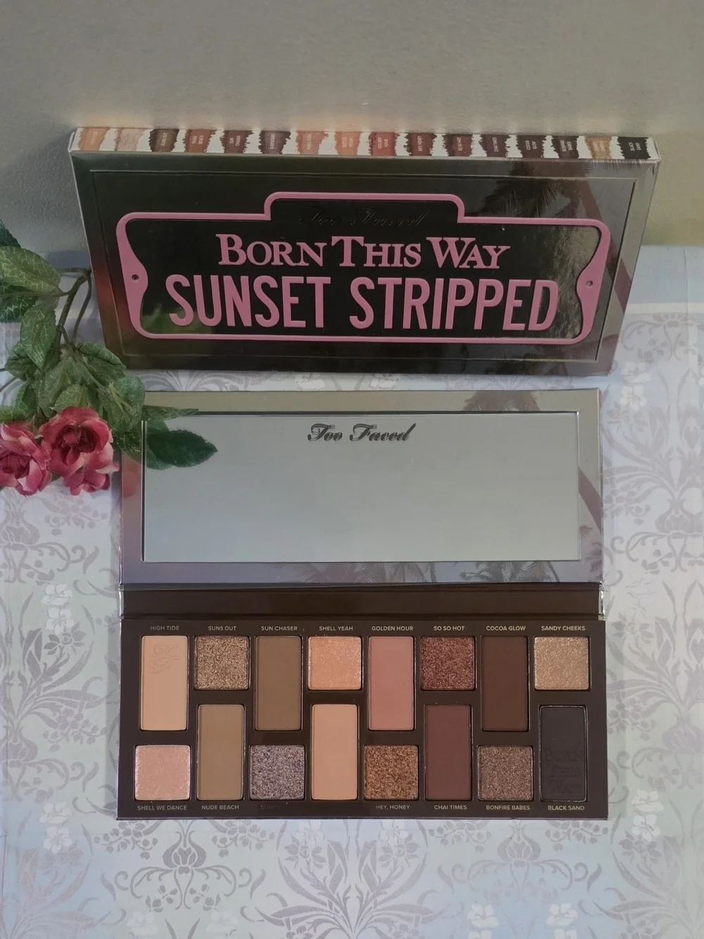 MSRP $58 BNIB Too Faced Sunset Stripped Palette!